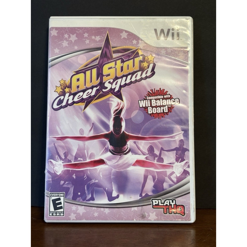 All Star Cheer Squad - Nintendo Wii Game CIB w/ Manual